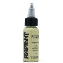 Radiant Colors Tattoo Ink - Tattooing Inks Fluid Vegan Pigments 1/2 oz Half Ounce - Pistachio