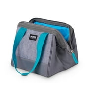 Igloo Leftover Tote Cooler Bag, 9 Can Capacity, Gray, Insulated Softside Cooler Bag Keeps Food and Drinks Cold