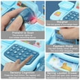 SNNROO Cash Register Toy for Kids Pretend Play Cashier Supermarket Shop