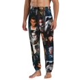 thumbnail image 2 of Men's Johnny Depp 43 Breathable Sweatpants Drawstring Casual Trousers Regular Fit Long Joggers Loungewear Lounge Durable Jogging Running Pants, 2 of 8
