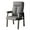 Gray, variant on Guest Reception Chair Conference Room Chairs Waiting Room Chairs with Padded Arms Desk Chair No Wheels Leather Office Chair for Office Guest