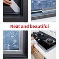 thumbnail image 5 of Door Window Windproof Sealing Tape, Winter Cold Proof Warm Adhesive Strip for Glass Window Gaps, Heavy Duty Weather Stripping for Kitchen Home, Wind Cold Resistant Gap Sealing Tape, 118in, White, 5 of 7