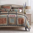 thumbnail image 1 of Juego de colcha Dada Bedding Gallery of Roses Floral Bohemian Algodón Patchwork, 1 of 7