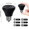thumbnail image 3 of Ceramic Heat Emitter, No Light Emitting Infrared Heat for Reptiles, Amphibians, Chicken, Dog, Cat, Sturdy Construction, Safe Operation, 24-Hour Heat Source for Terrariums and Brooders (2PCS), 3 of 5