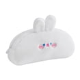 thumbnail image 2 of Estuche de peluche para lápices, bolsa de papelería con forma de animal de peluche, estuche para bolígrafos, lindo estuche para lápices de dibujos animados. blanco, 2 of 9