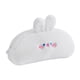 thumbnail image 2 of Estuche de peluche para lápices, bolsa de almacenamiento, organizador de monedero, bolsa de papelería con forma de animal de peluche blanco, 2 of 9