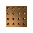 thumbnail image 1 of FASÄDE Easy Installation Dome Oil Rubbed Bronze Wall Panel Sample (12" X 12" Sample), 1 of 1