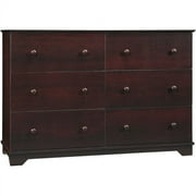 Graco Stages 6-Drawer Double Dresser, Espresso