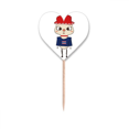 thumbnail image 1 of Thailand Country Bangkok Flag UU Toothpick Flags Heart Lable Cupcake Picks, 1 of 3