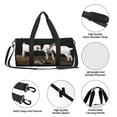 thumbnail image 6 of Bingfone Cute Goat Baby Print Gym Duffle Backpack for Men Women,Travel Weekender Carry-On Bags with Detachable Back Pack Straps for Traveling Overnight Climb Sports, 6 of 8