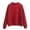 Red, variant on YOTMKGDO Sweaters for Women, Womens Sweaters Womens Sweatshirt Mock Neck Top Women Sweatshirt Casual Easy Solid Color Long-Sleeves Womens Fal Mock, Turtleneck Sweater Women Red+XXL