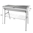 thumbnail image 6 of 34-Inch Charcoal Grill, with Storage Shelf, Foldable Design, 6 of 8