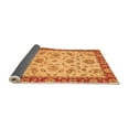 thumbnail image 2 of Ahgly Company Indoor Rectangle Abstract Orange Modern Area Rugs, 7' x 9', 2 of 4