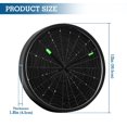 thumbnail image 3 of Indoor 12' Voice-Activated Luminous Decoration Wall Clock With LED Night Light Grid Pattern, 3 of 8