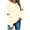#200-Beige, variant on Neewe Womens Oversized Sweatshirts Hoodies Thanksgiving Day Crewneck Sweaters Casual Tops Comfy Fall Fashion Outfits Winter Clothes 2025