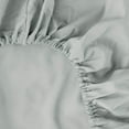 thumbnail image 3 of Fitted Sheets, 500-TC Egyptian Cotton, Full XXL (54" x 84") Size Fitted Sheet, 1-PC Fitted Sheet Only, Full XXL Size Size Fits 16-18" Deep Pocket Sheets, Silver Grey, 3 of 4