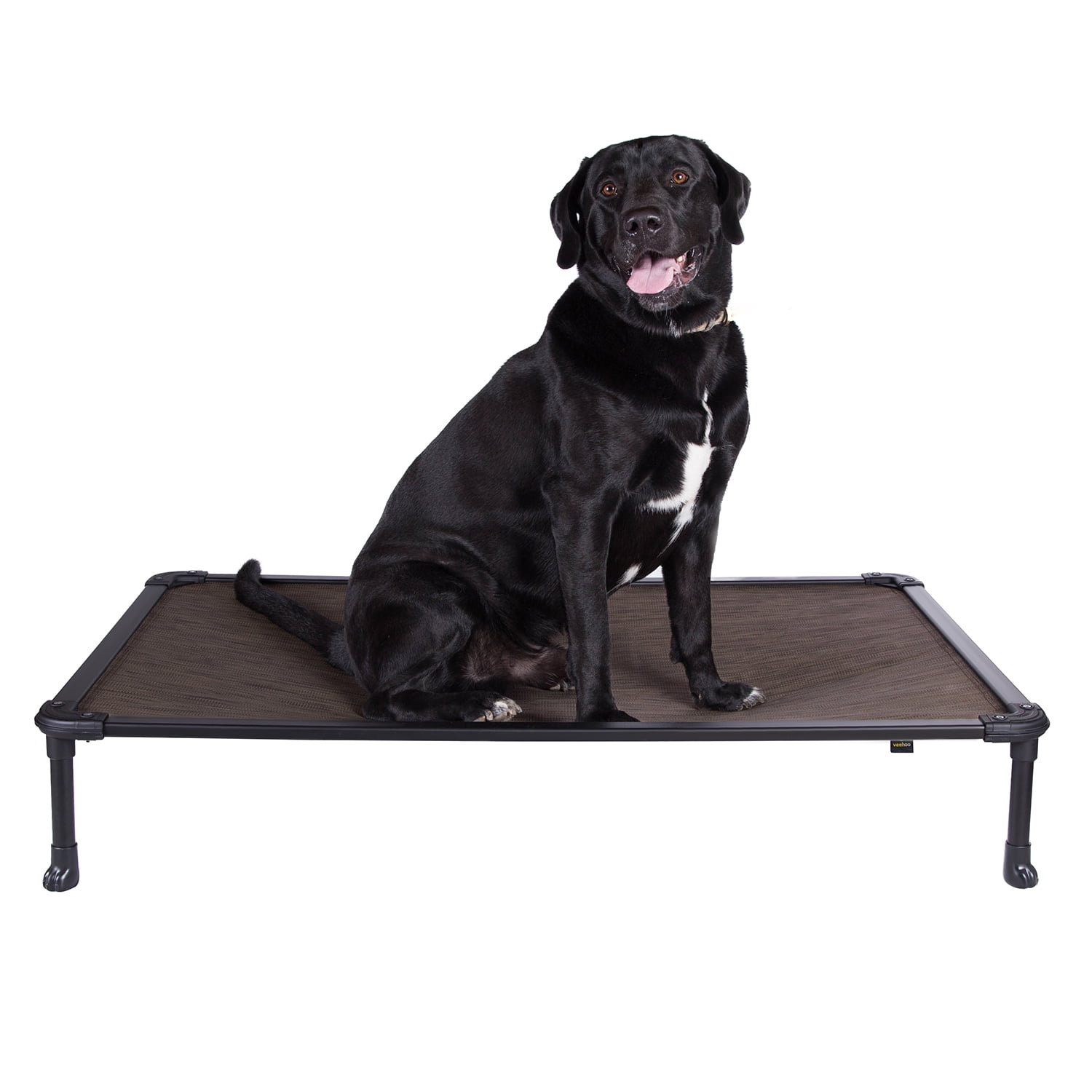 Elevated Pet Cot Dog Bed Raised Camping Sleeper Cooling Mesh Summer Textilene XL