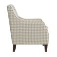 thumbnail image 4 of Topline Home Furnishings Accent Chair, Houndstooth Pattern, 4 of 5