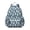 Poodle Dog-1, variant on Pug and Footprints Backpack for School,Cute School Bag,Schoolbag with Adjustable Shoulder Straps & Padded Back,13.4"x11"x4.7"