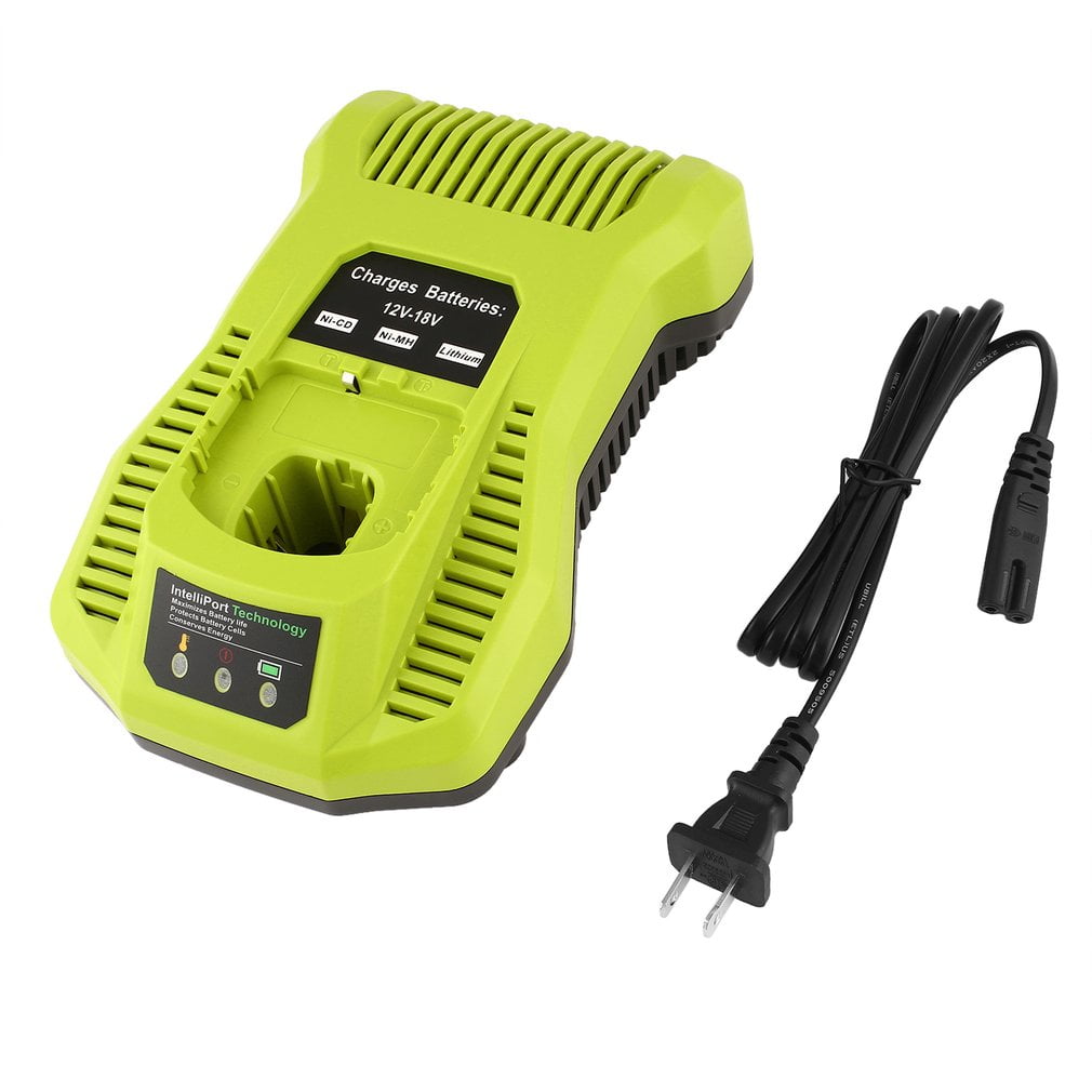 12V18V Charger Replacement for Ryobi P117 Rechargeable Battery Pack