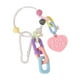 thumbnail image 5 of Llavero creativo, accesorios para monedero, dijes, suministros para fiestas, decoración, bolso, colgante, regalo Blanco, 5 of 9