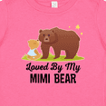 thumbnail image 4 of Inktastic Mimi Bear Loves Me Grandbaby Boys or Girls Baby T-Shirt, 4 of 5