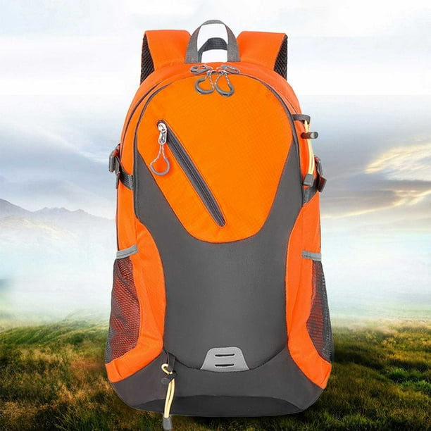Xihbxyly Mochila de Senderismo de 40 L, Ligera, para Exteriores, de Poliéster Resistente, con Acolchado de Malla Transpirable y Correas de Hombro Cómodas, Unisex, para Viajes, Senderismo y Acampada,