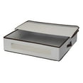 thumbnail image 3 of Household Essentials Wreath Storage Container, 24 Inch Wreath Storage Box with Handles, Sturdy Sides, Keeps Wreaths Free of Dust and Pests in Storage, Natural, 3 of 7