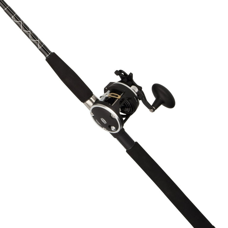 PENN 5' Rival Level Wind Fishing Rod and Reel Conventional Combo 