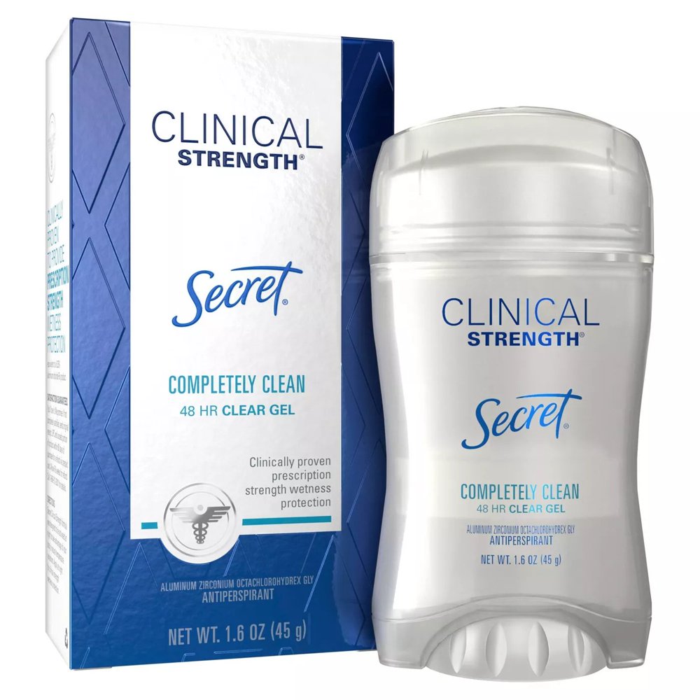 Secret Clinical Strength Clear Gel Antiperspirant & Deodorant