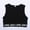 Black, variant on Girls Tshirts Size 7-8Y Kids Solid Sleeveless Round Neck Crop Top Dance Vest Girls Clothes
