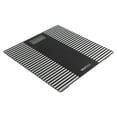 thumbnail image 2 of Vivitar Designer Series Digital Bathroom Scale in Black and Silver Side Stripe, 2 of 3
