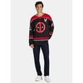 thumbnail image 5 of Deadpool Men's Graphic Hockey Jersey, Sizes XS-3XL, 5 of 5