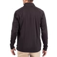 thumbnail image 2 of Men's Cutter & Buck  Black Indiana Hoosiers College Football Playoff 2025 National Champions Big & Tall Adapt Eco Knit, 2 of 2