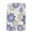 Blue, variant on Geometric Flower Kitchen Towels Set of 1, Vintage Country Floral Blue Grey on Linen Absorbent Dish Towels for Kitchen, Microfiber Hand Towel, Quick Drying Tea Towel for Cleaning Decorative Dishcloths