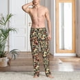 thumbnail image 2 of Honiee Skulls1 for men - a sleek fusion of Straight Pajama Pants, versatile Lounge Pants, and cozy Sleepwear, all rolled into one-Small, 2 of 6