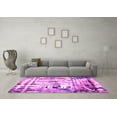 thumbnail image 3 of Ahgly Company Indoor Rectangle Oriental Pink Industrial Area Rugs, 7' x 10', 3 of 4