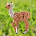 thumbnail image 5 of AURORA TRADE Animal Figurine Simulation Donkey Alpaca Red Deer Sheep Animal Model Toys Desktop Ornament Gift for Home, 5 of 8