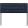 thumbnail image 3 of Modern Fabric Full Tufted Panel Headboard in Navy, 3 of 4
