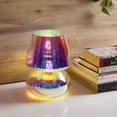 thumbnail image 5 of Urban Shop Iridescent Glass Mushroom Lamp, 10" H x 7.5" W, Plug in, 5 of 14