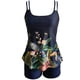 thumbnail image 4 of Bikini Mujer Traje de Baño Conjunto de Tankini Estampado de Talla Grande Para Mujer, Traje de Baño de Dos Piezas Con Espalda de Tiras, Ropa de Playa, Traje de Baño Cómodo y Elegante., 4 of 5