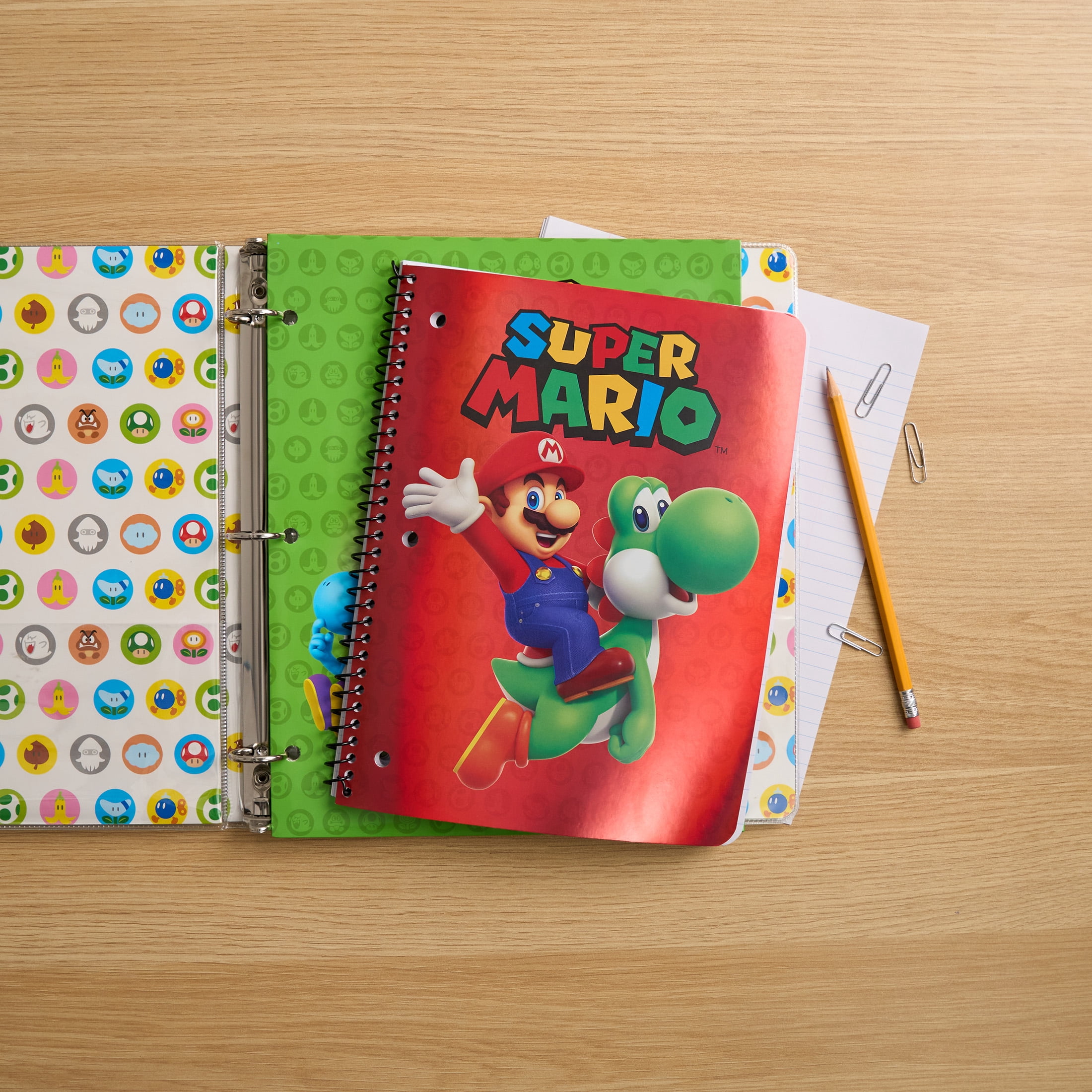 Nintendo Super Mario Bros School Stationery Bundle Set