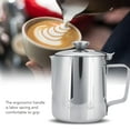 thumbnail image 3 of Milk Frother Cup, Scratch Resistant Coffee Milk Cup Multifunctional Heatproof  for Bar, 3 of 7