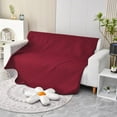 thumbnail image 6 of 3X Stronger Waterproof Pet Blanket,Scratch Proof Furniture Protector for Dogs Cats,Reversible Cover 51.2*82.7Inch,Wine Red/Light Grey, 6 of 6