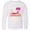 AA-White, variant on Cancun Mexico Sunset Long Sleeve Youth T-Shirt