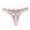Gray, variant on Ausyst Panties for Women Women's Fashion Sexy Embroidery Flower Transparent Gauze Wave Low Waist G-string Pants Panties Thong Clearance