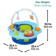 Disney Baby Finding Nemo SuperSeat 3-in-1 Seat by Bright Starts, Unisex, Infant