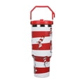 thumbnail image 5 of The Cat In The Hat Character Print Red & White Striped 40 Oz Stainless Steel Water Bottle, 5 of 7