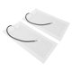 thumbnail image 3 of 2Pcs 12V 53x27cm Carbon Fiber Car Seat Heater Heated Cushion Heating Pad Mat for Winter, 3 of 5