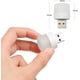thumbnail image 5 of 10 luces USB de noche, mini bombilla LED, sin sensor de luz, enchufable, blanco cálido y blanco, compacta, ideal para dormitorio, cocina, 5 of 5